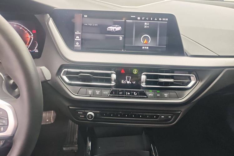 Used BMW 2 Series 2023 Facelifted 225i Four-Door Coupe M Sport Night Edition Package Audio And AC Panel