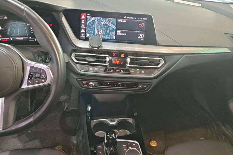Used BMW 2 Series 2023 225i Four-Door Coupe M Sport Package Audio And AC Panel