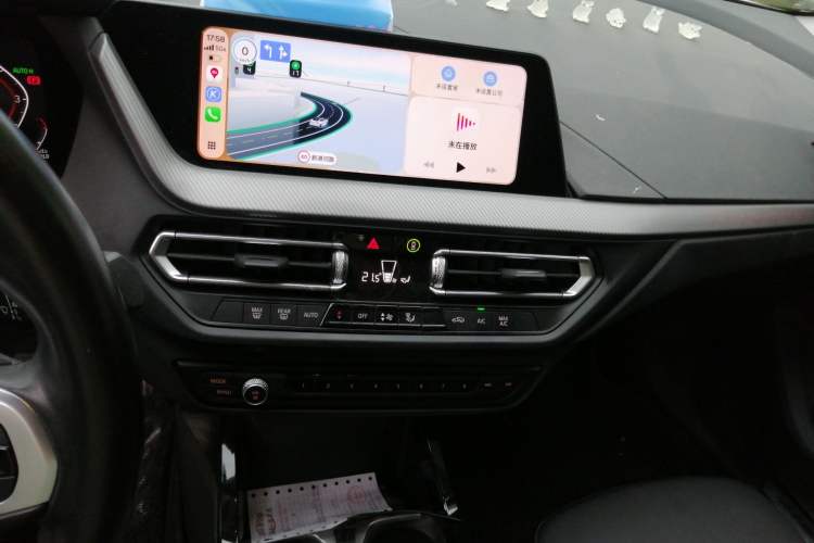 Used BMW 2 Series 2023 225i Four-Door Coupe M Sport Package Audio And AC Panel