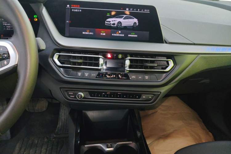 Used BMW 2 Series 2023 225i Four-Door Coupe M Sport Package Audio And AC Panel