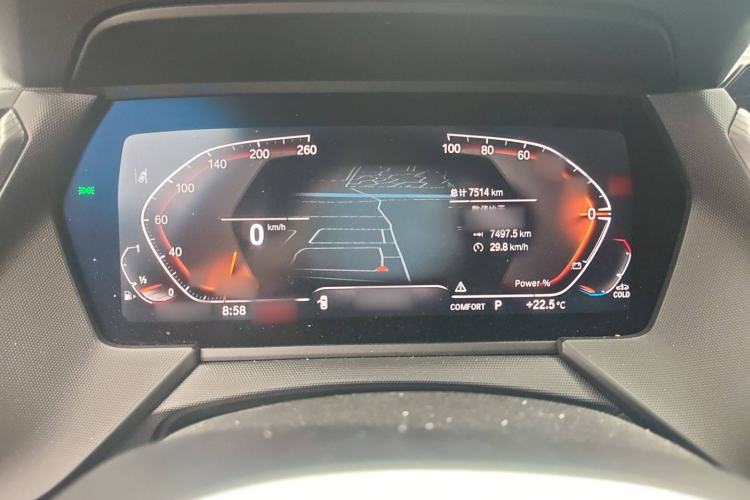 Used BMW 2 Series 2023 Facelifted 225i Four-Door Coupe M Sport Night Edition Package Instrument Cluster