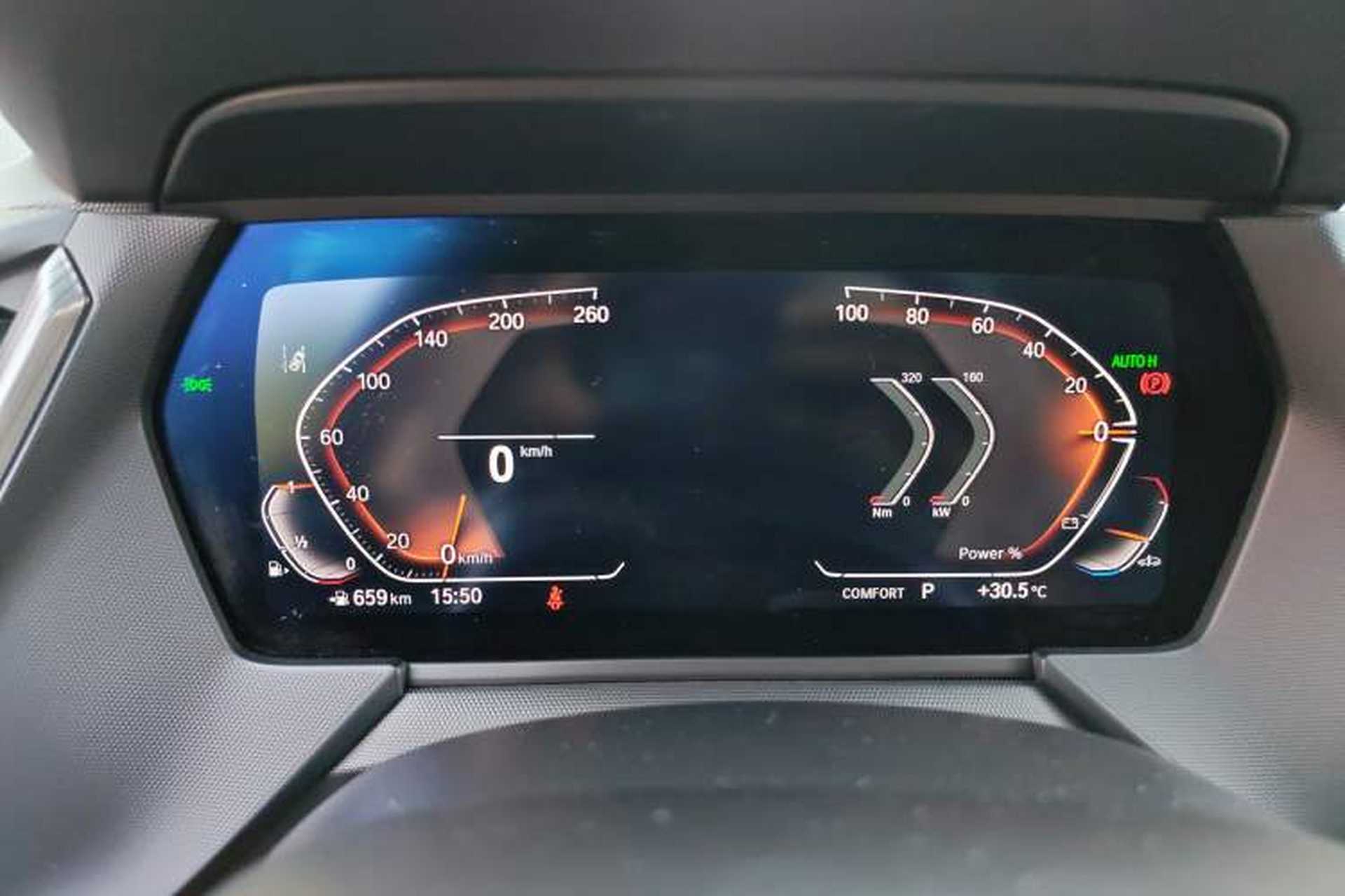 Used BMW 2 Series 2023 225i Four-Door Coupe M Sport Shadowline Package Instrument Cluster