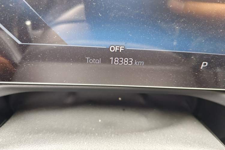 Used BMW 2 Series 2024 M240i Odometer Close Up