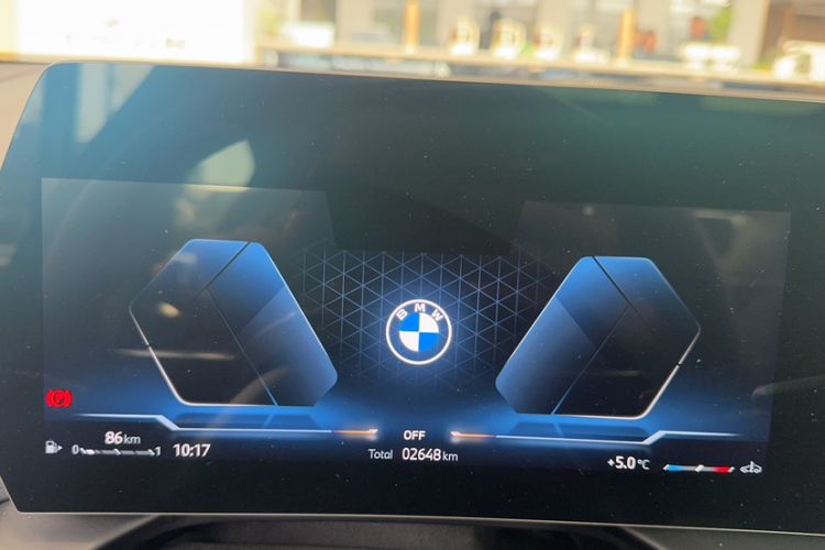 Used BMW 2 Series 2025 225L M Sport Night Edition Package Odometer Close Up