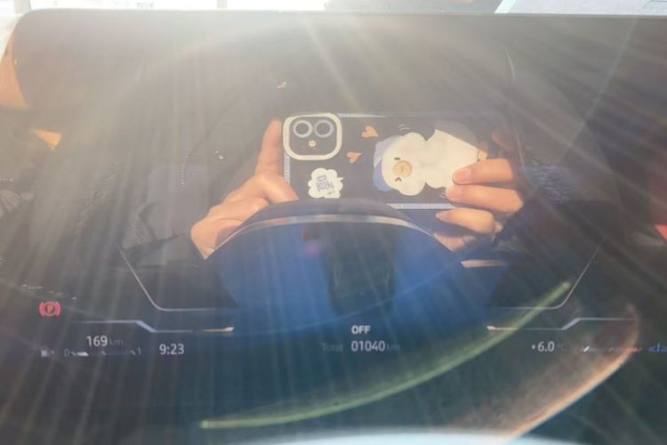 Used BMW 2 Series 2025 225L M Sport Package Odometer Close Up