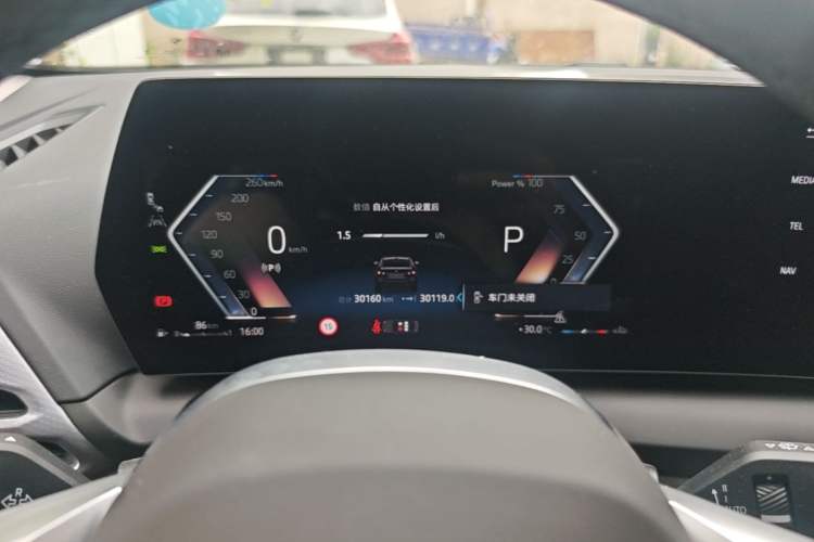 Used BMW 2 Series 2025 225L M Sport Package Odometer Close Up