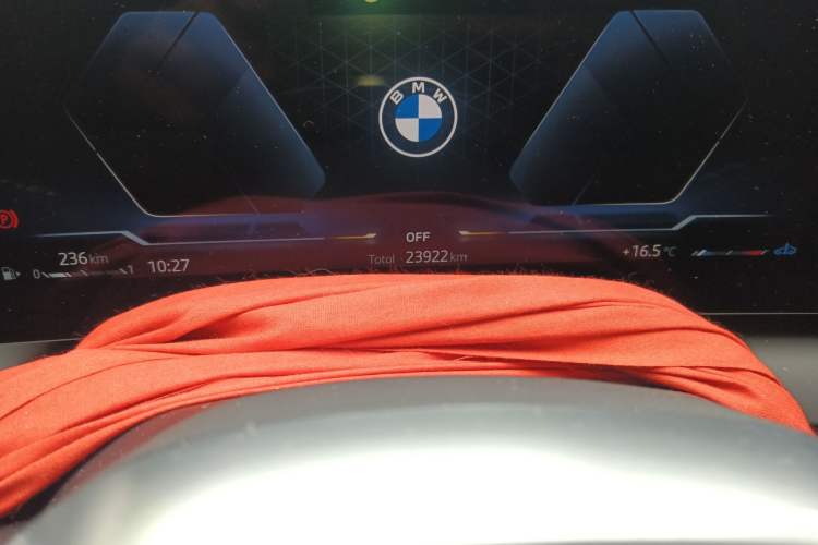 Used BMW 2 Series 2025 225L M Sport Package Odometer Close Up