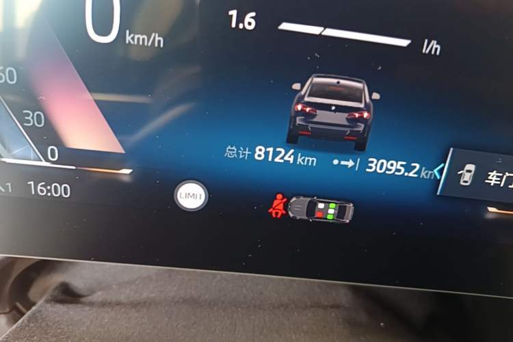 Used BMW 2 Series 2025 225L M Sport Night Edition Package Odometer Close Up
