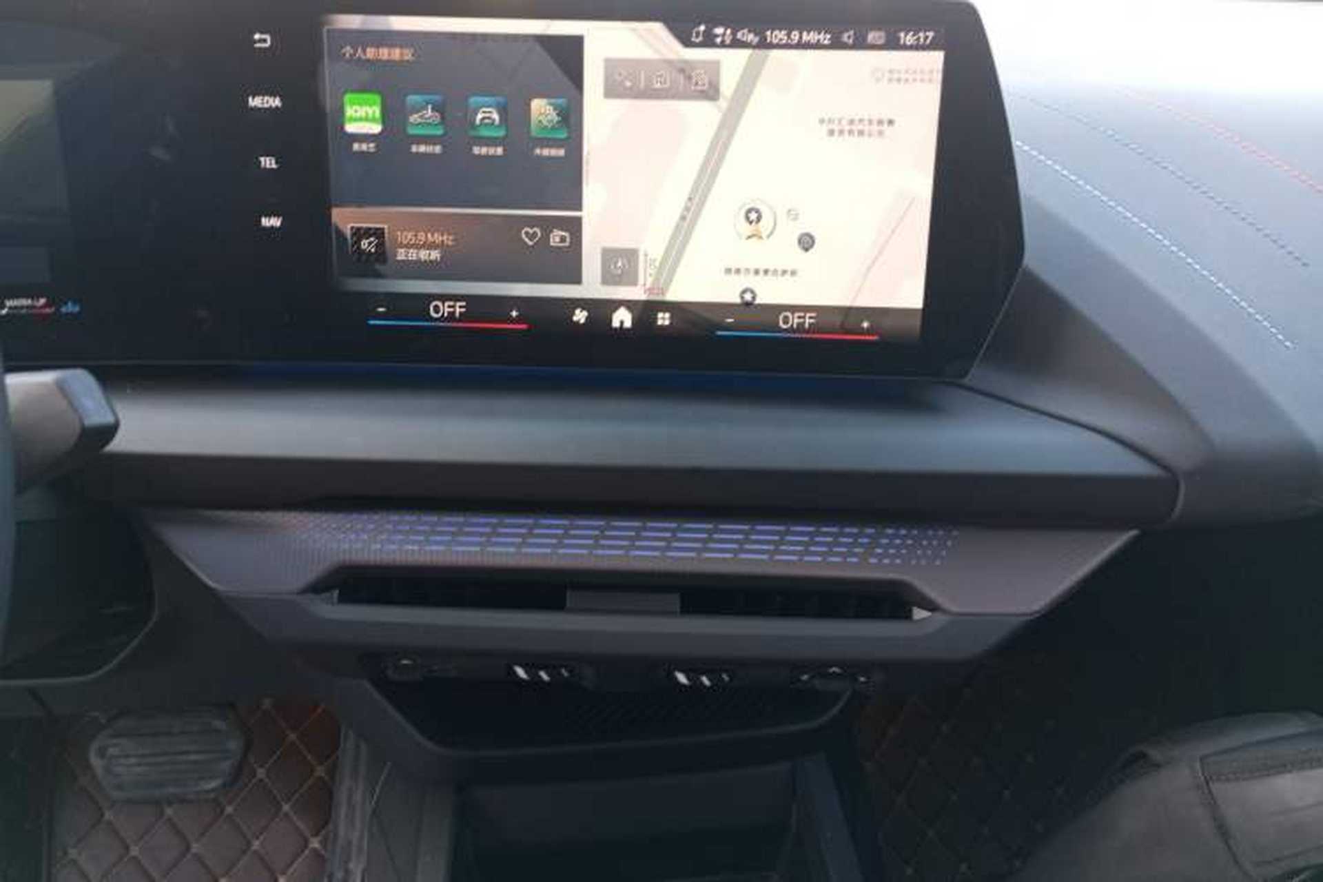 Used BMW 2 Series 2025 225L M Sport Night Edition Package Audio And AC Panel