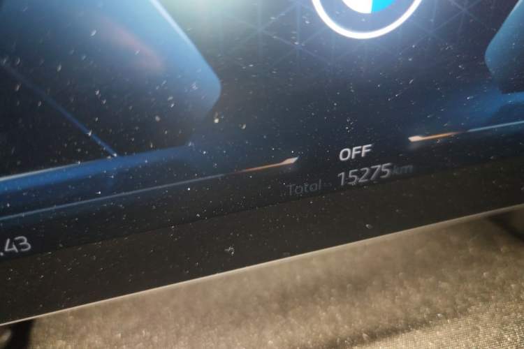 Used BMW 2 Series 2025 225L M Sport Night Edition Package Odometer Close Up