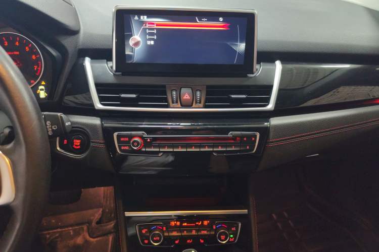 Used BMW 2 Series Active Tourer 2015 218i Sports Design Package Audio And AC Panel