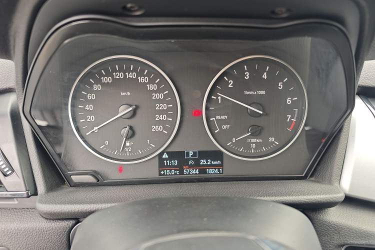 Used BMW 2 Series Active Tourer 2016 218i Leading Model Odometer Close Up