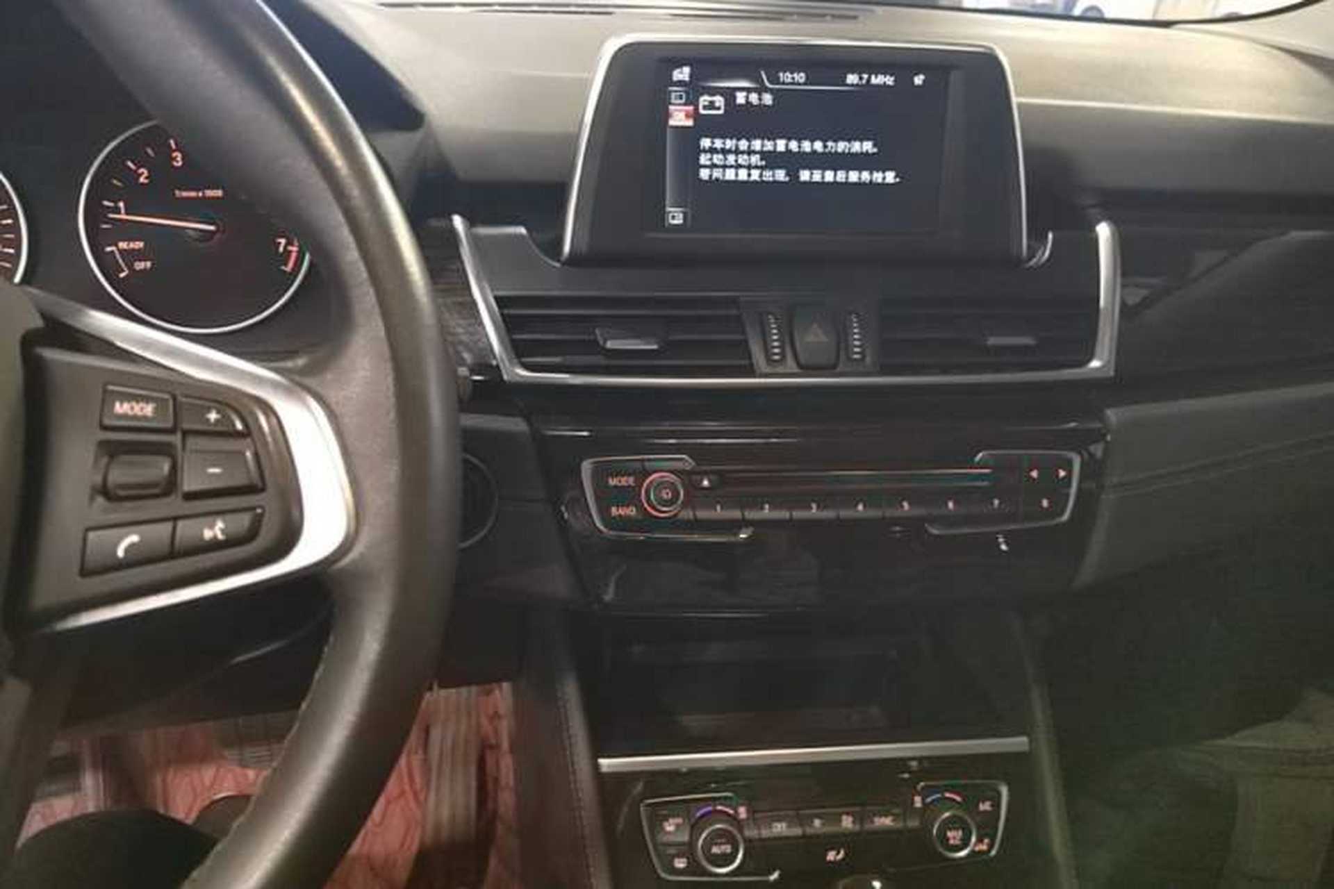 Used BMW 2 Series Active Tourer 2014 220i Luxury Design Package Audio And AC Panel