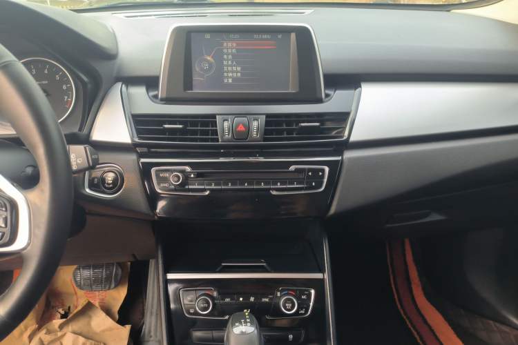 Used BMW 2 Series Active Tourer 2015 218i Leading Model Audio And AC Panel