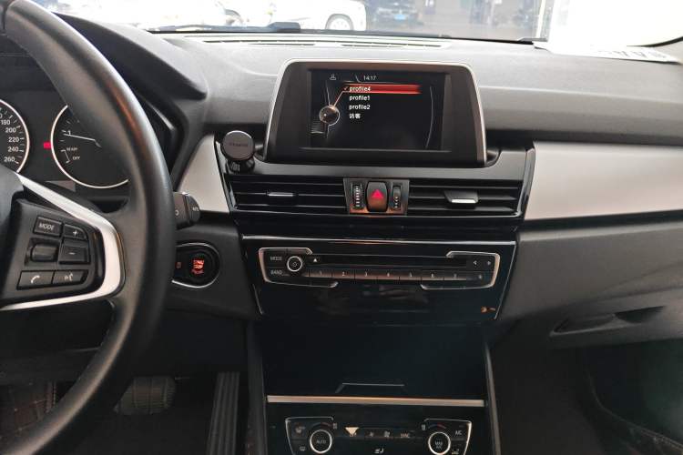 Used BMW 2 Series Active Tourer 2015 218i Leading Model Audio And AC Panel