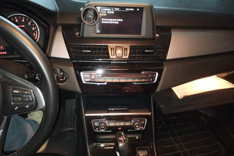 Used BMW 2 Series Active Tourer 2015 218i Leading Model Audio And AC Panel