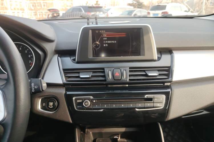 Used BMW 2 Series Active Tourer 2015 218i Leading Model Audio And AC Panel