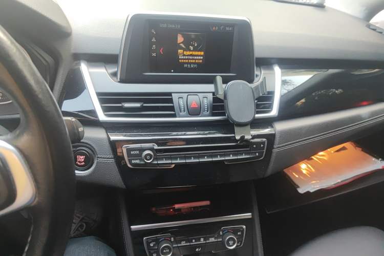 Used BMW 2 Series Active Tourer 2015 218i Sports Design Package Audio And AC Panel