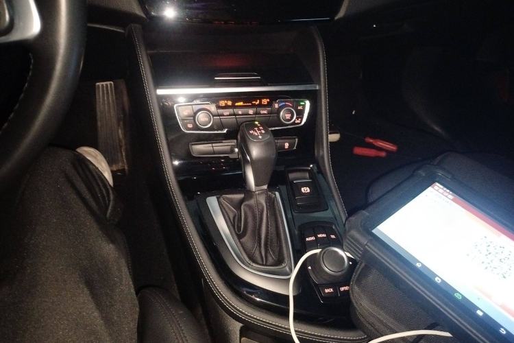 Used BMW 2 Series Active Tourer 2015 218i Sports Design Package Audio And AC Panel