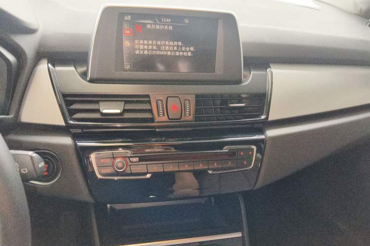 Used BMW 2 Series Active Tourer 2015 218i Leading Model Audio And AC Panel