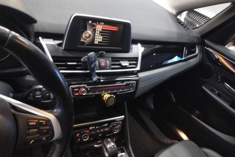 Used BMW 2 Series Active Tourer 2015 218i Sports Design Package Audio And AC Panel