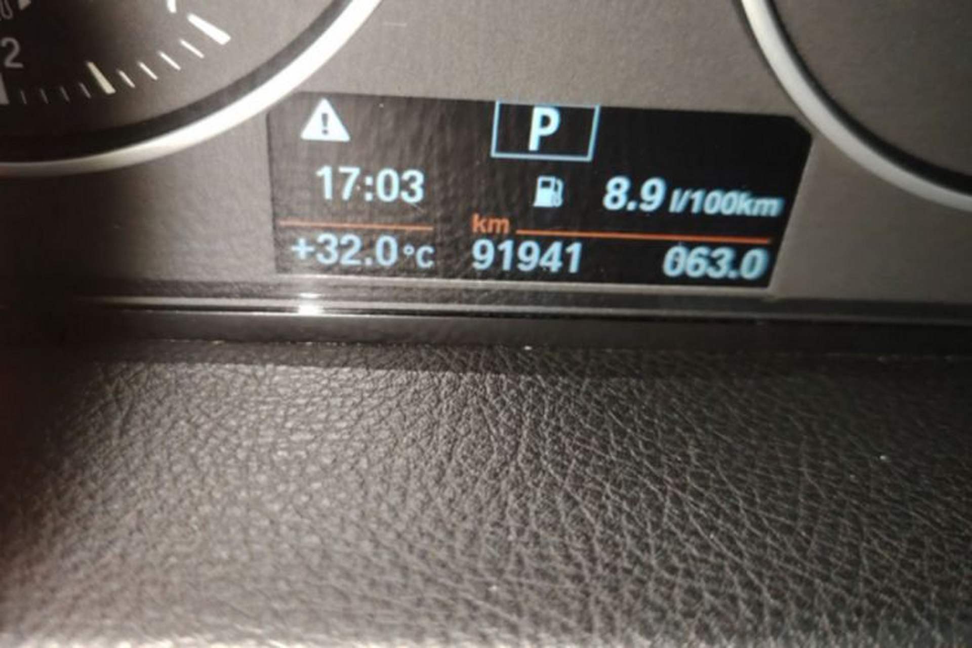 Used BMW 2 Series Active Tourer 2015 218i Sports Design Package Odometer Close Up
