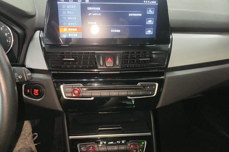 Used BMW 2 Series Active Tourer 2015 218i Leading Model Audio And AC Panel