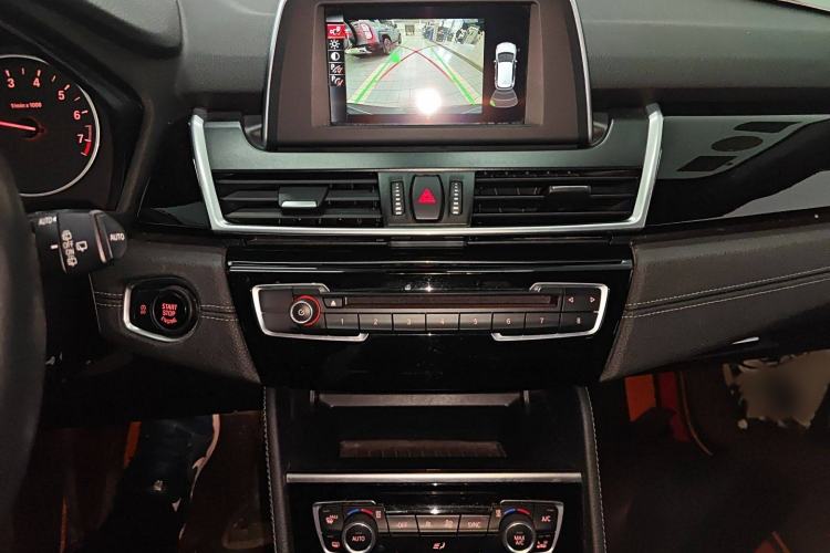 Used BMW 2 Series Active Tourer 2015 218i Sports Design Package Audio And AC Panel