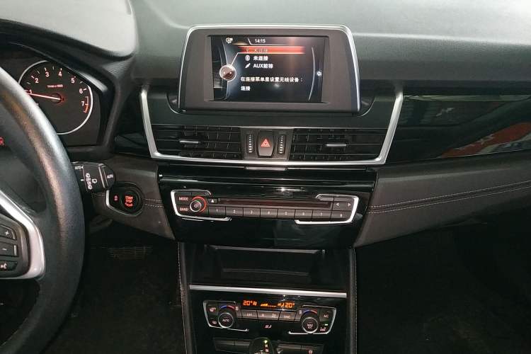 Used BMW 2 Series Active Tourer 2015 218i Sports Design Package Audio And AC Panel