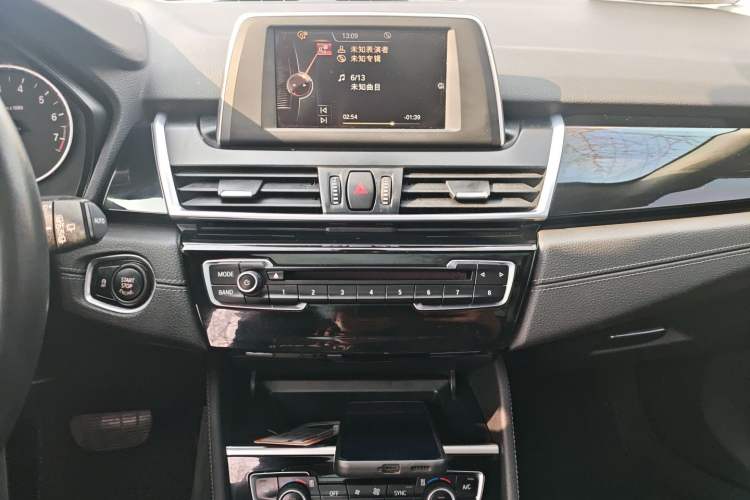 Used BMW 2 Series Active Tourer 2015 218i Sports Design Package Audio And AC Panel