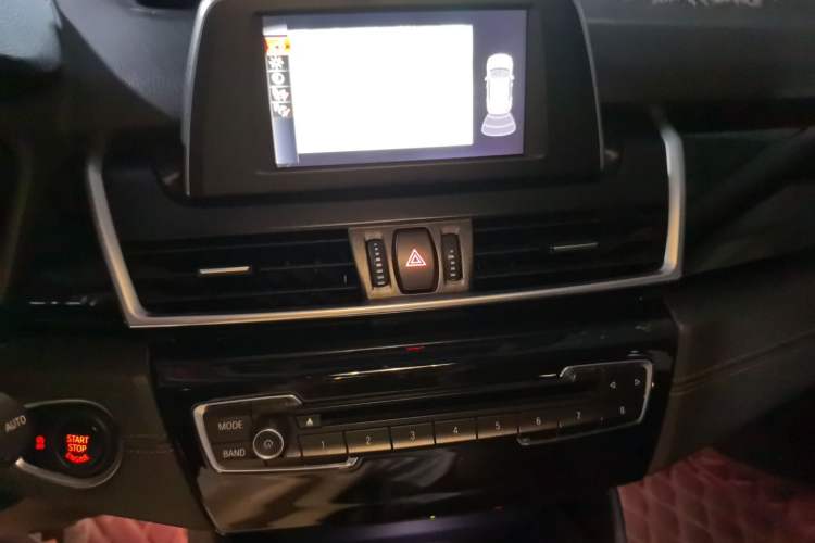 Used BMW 2 Series Active Tourer 2015 218i Sports Design Package Audio And AC Panel