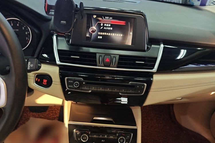 Used BMW 2 Series Active Tourer 2015 218i Leading Model Audio And AC Panel