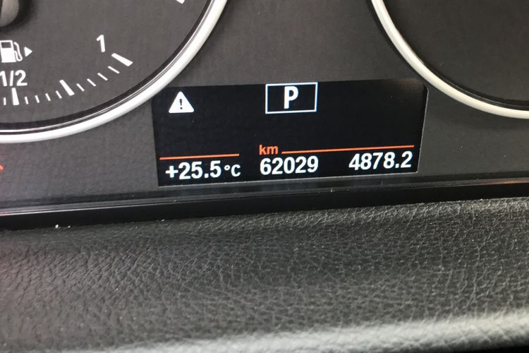 Used BMW 2 Series Active Tourer 2015 218i Leading Model Odometer Close Up