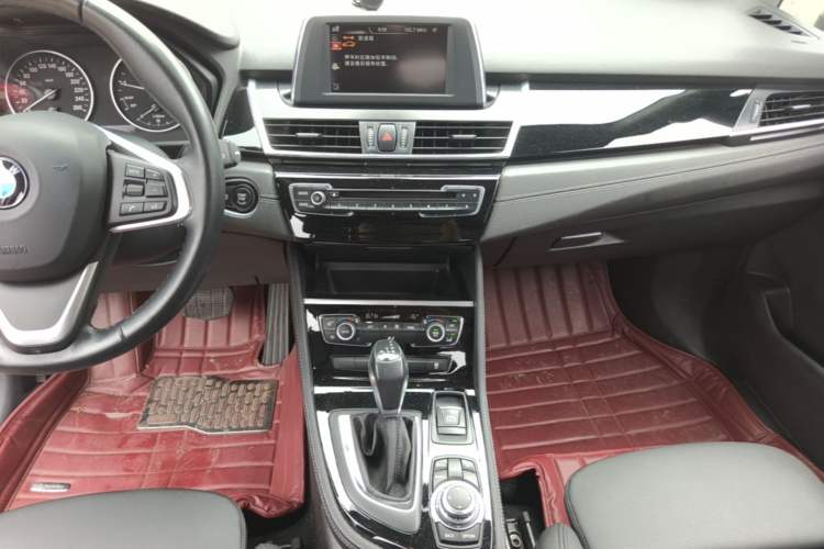 Used BMW 2 Series Active Tourer 2015 218i Sports Design Package Audio And AC Panel