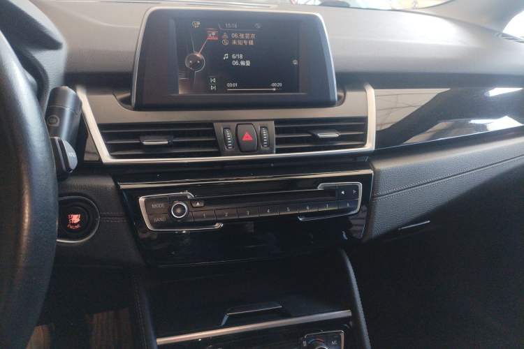 Used BMW 2 Series Active Tourer 2015 218i Sports Design Package Audio And AC Panel