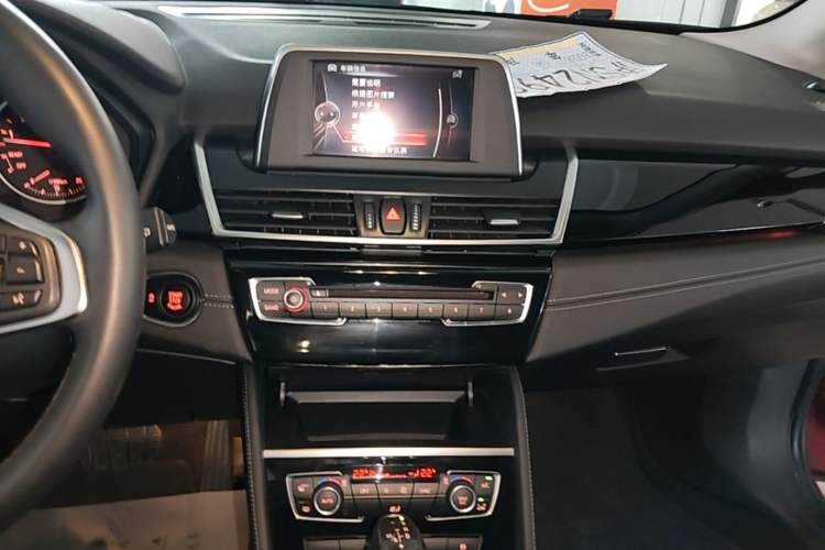 Used BMW 2 Series Active Tourer 2015 218i Sports Design Package Audio And AC Panel