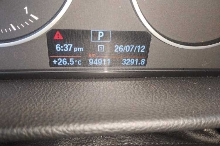 Used BMW 2 Series Active Tourer 2015 218i Leading Model Odometer Close Up