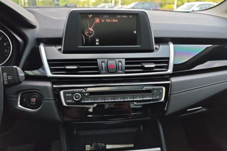 Used BMW 2 Series Active Tourer 2015 218i Sports Design Package Audio And AC Panel