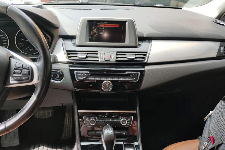 Used BMW 2 Series Active Tourer 2015 218i Leading Model Audio And AC Panel