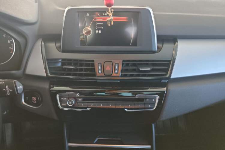 Used BMW 2 Series Active Tourer 2015 218i Leading Model Audio And AC Panel