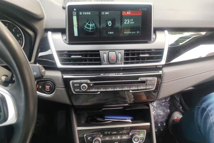 Used BMW 2 Series Active Tourer 2015 218i Sports Design Package Audio And AC Panel