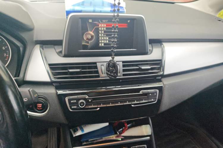 Used BMW 2 Series Active Tourer 2015 218i Leading Model Audio And AC Panel