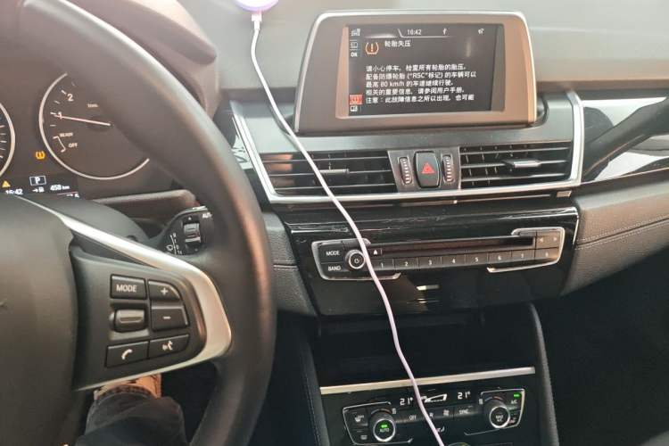 Used BMW 2 Series Active Tourer 2015 218i Sports Design Package Audio And AC Panel