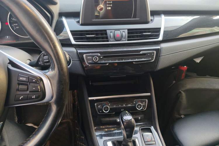 Used BMW 2 Series Active Tourer 2015 218i Sports Design Package Audio And AC Panel