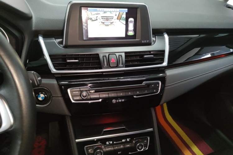 Used BMW 2 Series Active Tourer 2015 218i Sports Design Package Audio And AC Panel