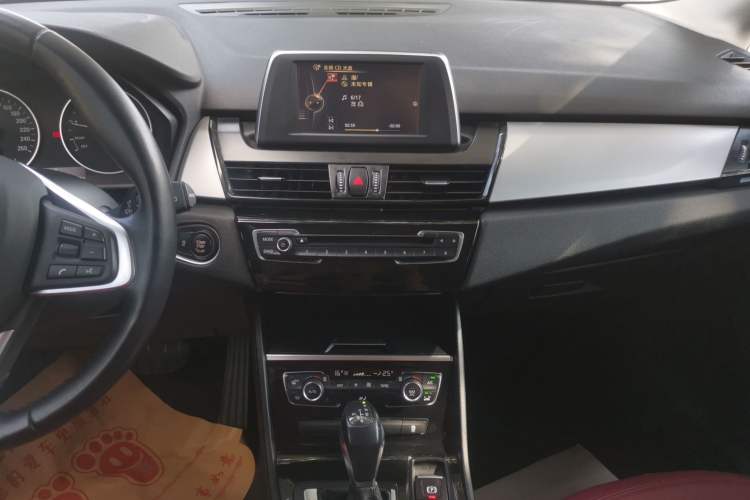 Used BMW 2 Series Active Tourer 2015 218i Leading Model Audio And AC Panel