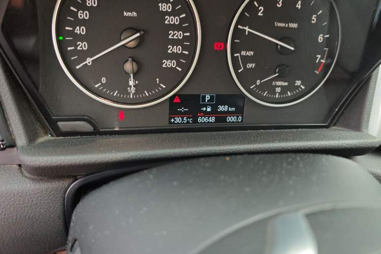 Used BMW 2 Series Active Tourer 2015 218i Leading Model Odometer Close Up
