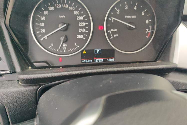 Used BMW 2 Series Active Tourer 2015 218i Leading Model Odometer Close Up