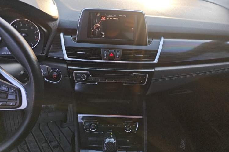 Used BMW 2 Series Active Tourer 2016 218i Sports Design Package Audio And AC Panel