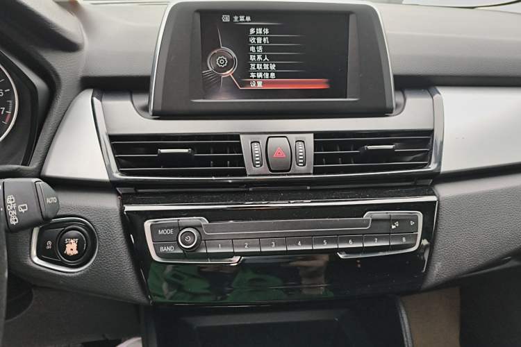 Used BMW 2 Series Active Tourer 2016 218i Fashion Model Audio And AC Panel